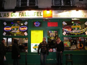 L'As du Fallafel von Aussen