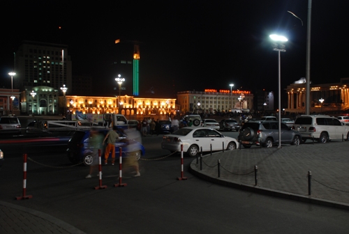 Ulan Bator by night